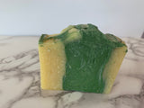 Lime, Tangerine and Mandarin Cold Process Homemade Citrus Soap / Jewel of Castile All Natural Vegan Soap Gift Inspired by Queen Isabella