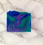 Patchouli, Lavender and Geranium Essential Oil Handmade Soap from Renaissance Bath & Body